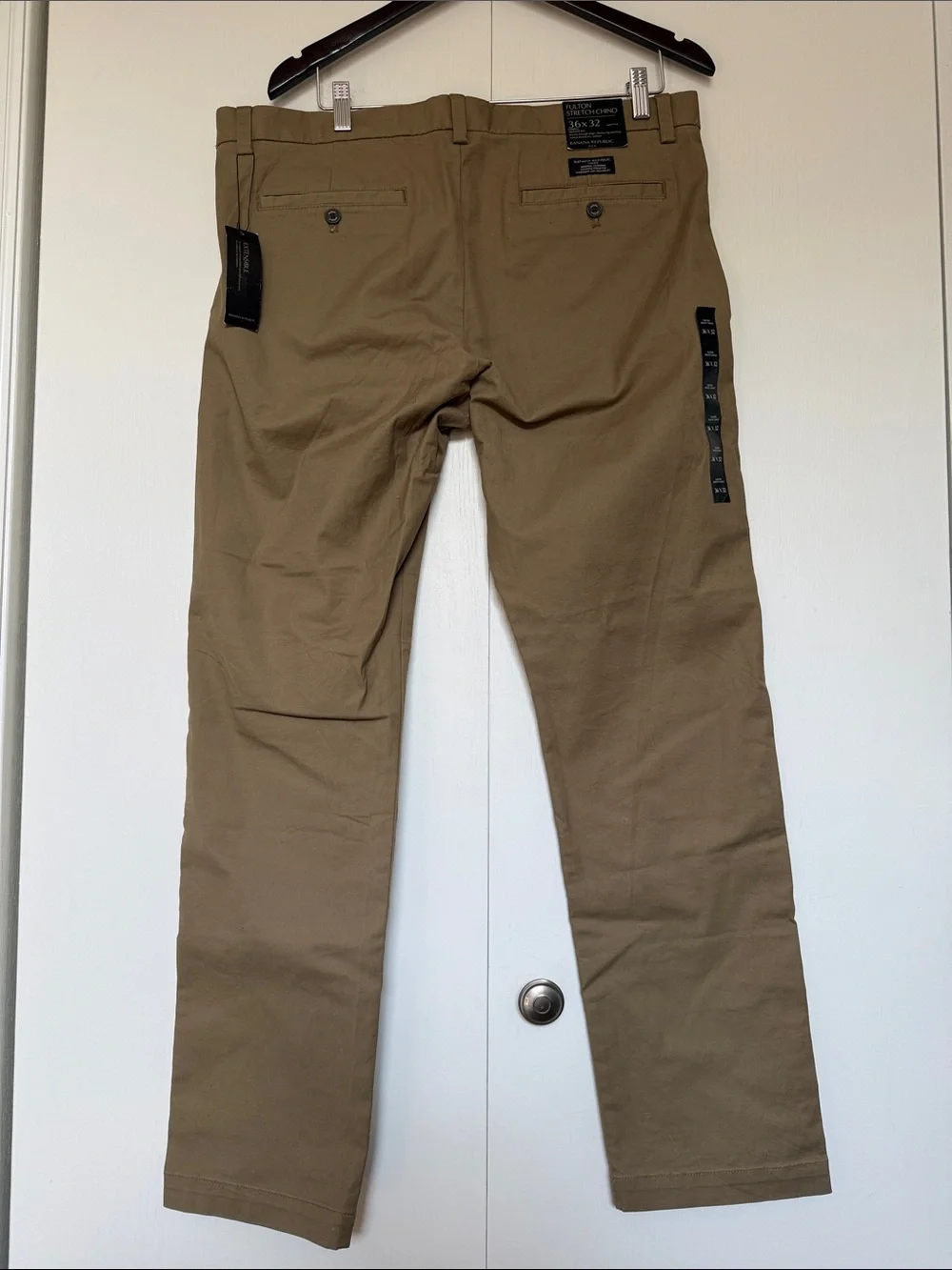 Banana Republic Fulton Skinny Chino Pants - Tan